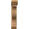 Ekena Millwork Funston Slat Smooth Bracket w/ Offset Brace, Western Red Cedar, 7 1/2"W x 34"D x 38"H BKT0806X34X38FST06SWR - alternate 3
